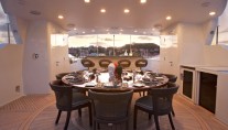 Yacht BLIND DATE 161 -  Sun Deck Al fresco Dining